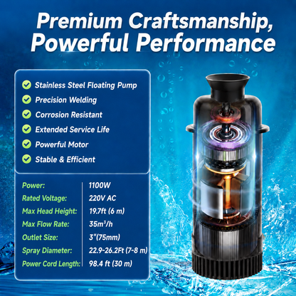 Type Pond Fountain 1100W