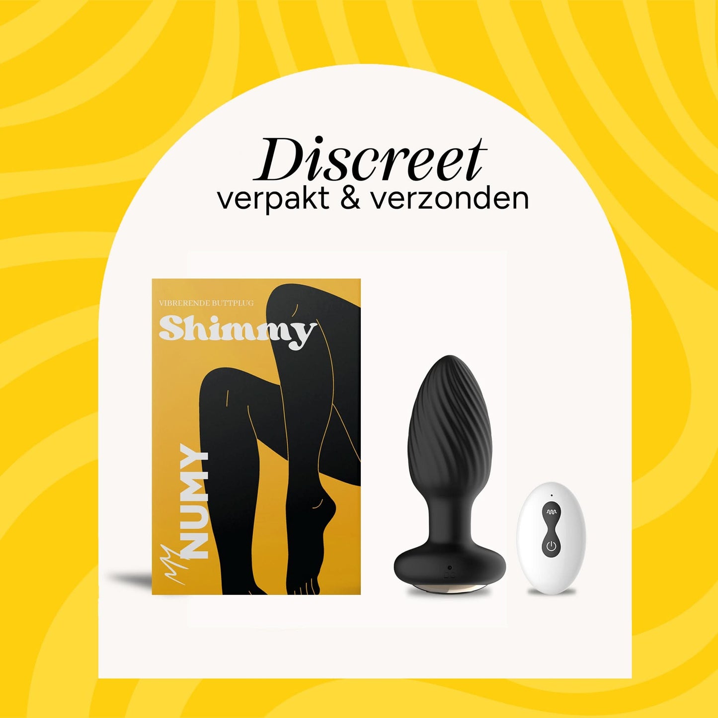 Verspielter Vibrierender Plug – Shimmy